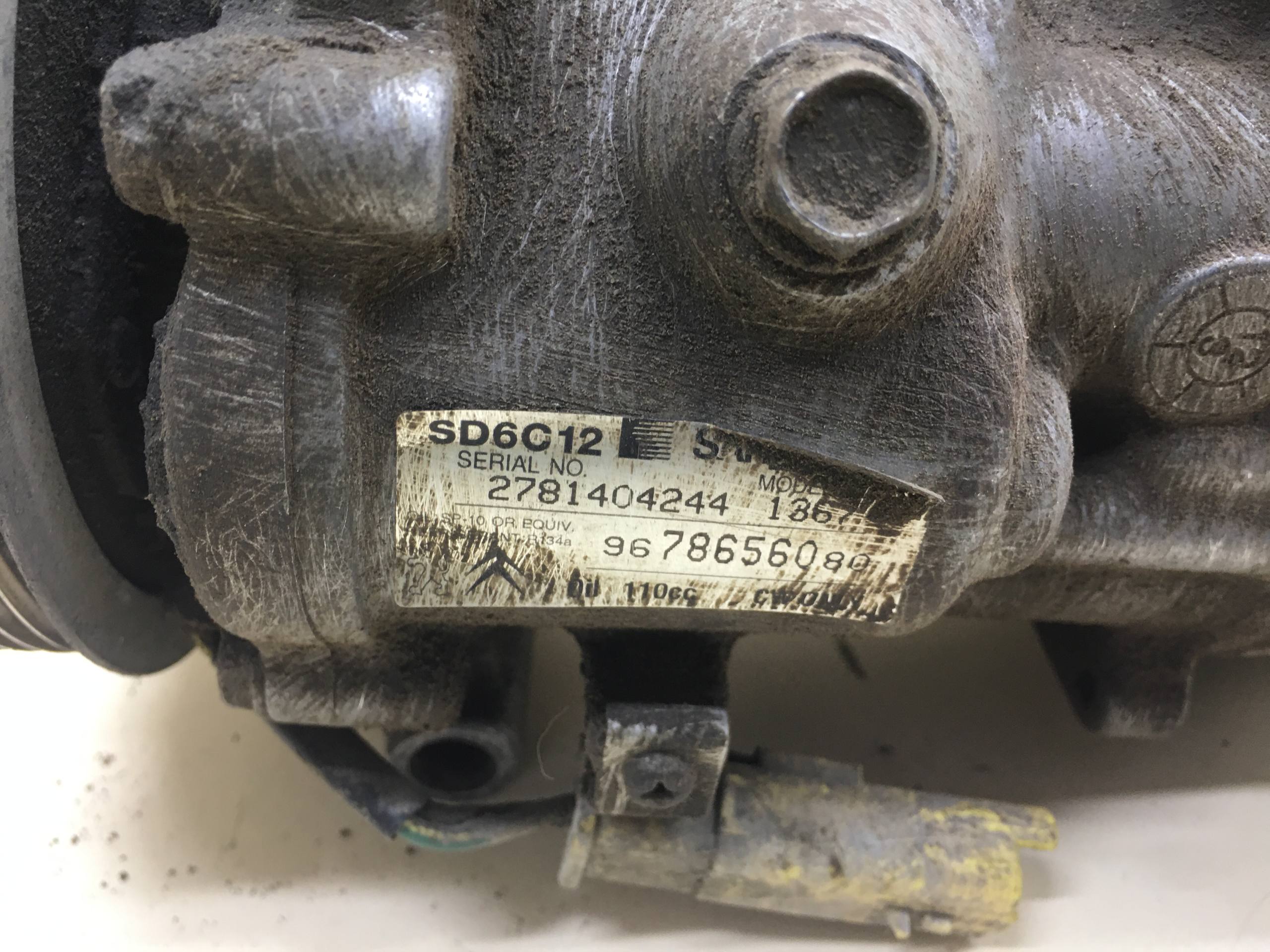 Компрессор системы кондиционирования Peugeot 208 2012>