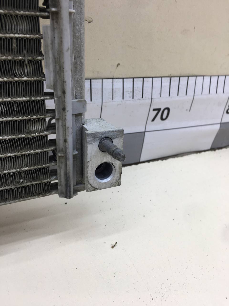 Радиатор кондиционера (конденсер) Citroen C4 2005-2011