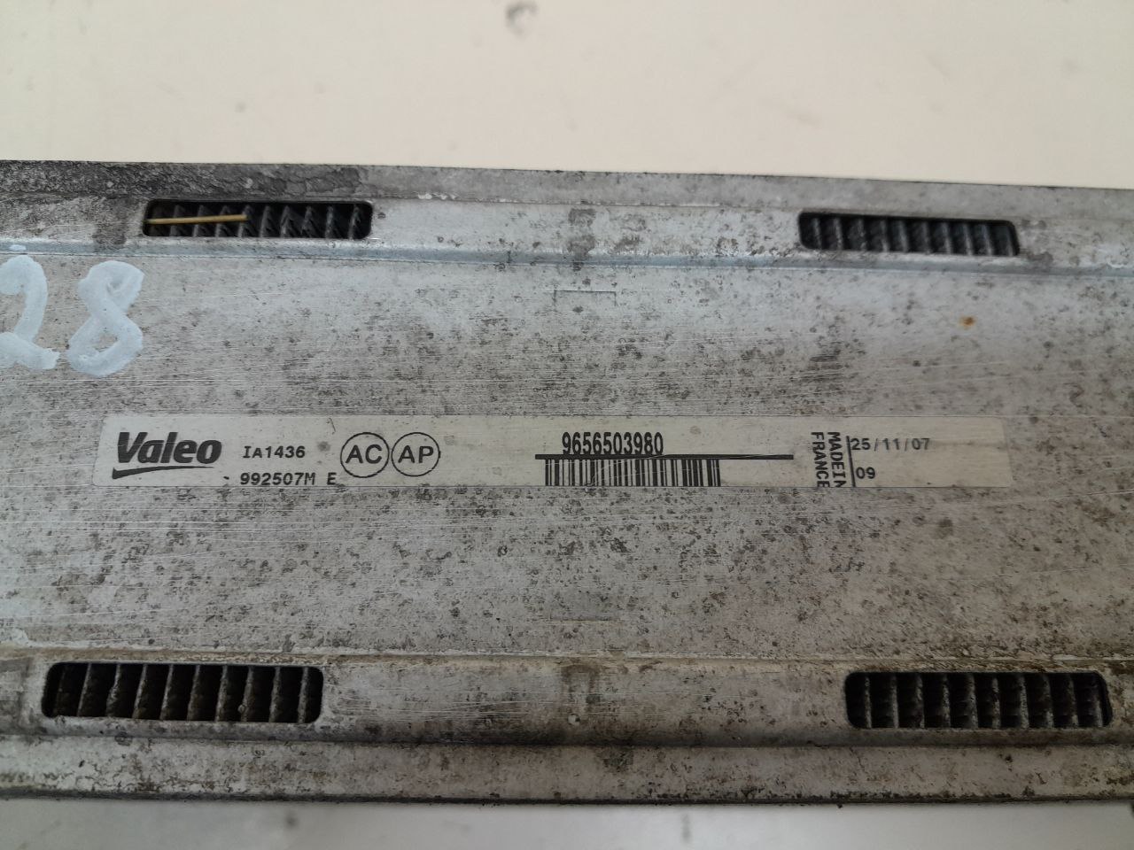 Интеркулер Citroen Grand C4 Picasso 2006-2014